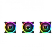 Gamdias AEOLUS M2 1203 Lite 120mm RGB PC Case & Radiator Fan (3 Fans Pack)